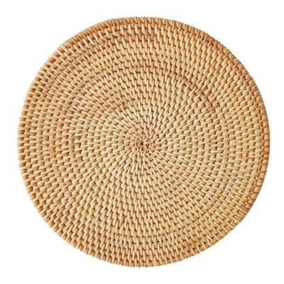 Round Rattan Placemats