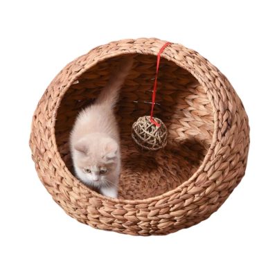 Handmade Braided Kitten Beds Furniture for Cats