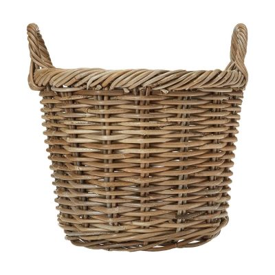 Rattan Round Planter Basket Storage Basket